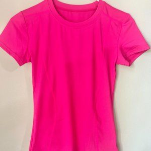Hot Pink Workout shirt
